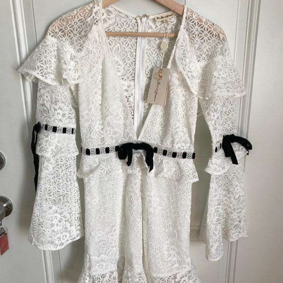 Love And Lemons Bonita Lace Dress Xs 